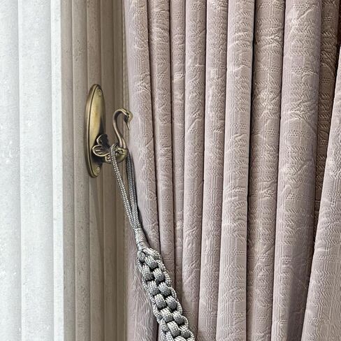 الستار Holdbacks خمر سوان الستار أصحاب الذهبي الستار Tiebacks النحاس الزخرفية الستار الأقمشة Holdbacks لستائر الحائط الأقمشة in Kuwait