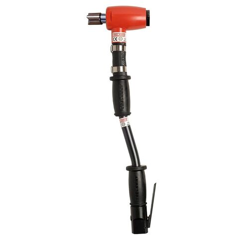 CS Unitec | Long Handle Single Beryllium Copper Cruiciform Head Air Chisel Scaling Hammer | Low Vibration Pneumatic Thick Scale & Corrosion Demolition Jack Hammer Tool Set w/Reduced Sparking Head in Saudi Arabia