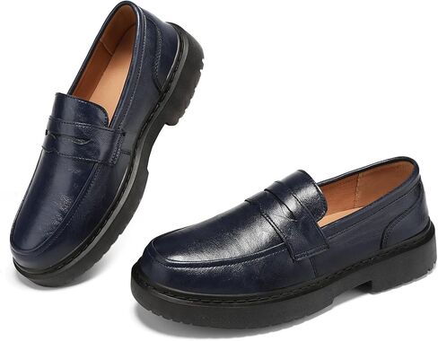 BEAUSEEN Women's Penny Loafers Slip On Comfortable & Lightweight Driving Moccasins Casual Office Work Flats Cute Business Dress Shoes in Saudi Arabia