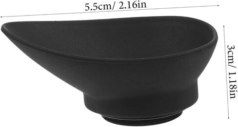 NUOBESTY Camera Eye Cup Replacement Compatible 22mm Eyecups for F5 F6 D4 Viewfinder Supplies in Saudi Arabia