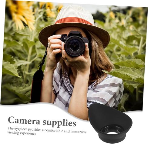 NUOBESTY Camera Eye Cup Replacement Compatible 22mm Eyecups for F5 F6 D4 Viewfinder Supplies in Saudi Arabia