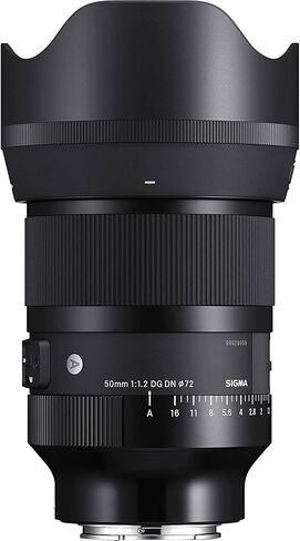 عدسة سيجما 50 مم f/1.2 DG DN Art لهاتف Sony E، عدسة أساسية ساطعة كاملة الإطار مع تركيز تلقائي مزدوج HLA، غشاء مستدير 13 شفرة، عناصر شبه كروية، حزمة مقاومة للغبار والرذاذ in Kuwait