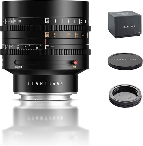 TTARTISAN 50mm T2.1 Cine Lens Dual Bokeh إطار كامل عدسات تركيز يدوية (E-Mount) in Kuwait