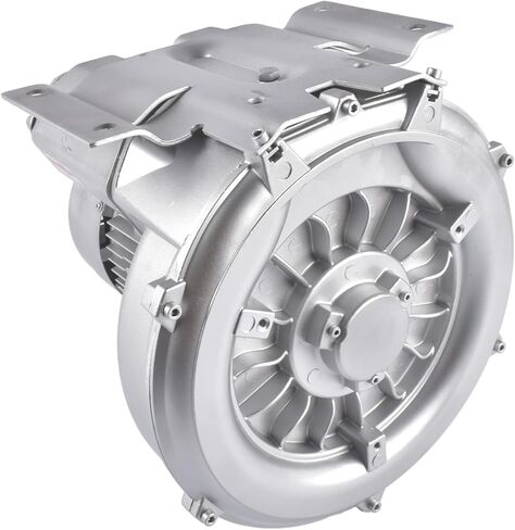 منفاخ كهربائي متجدد 220 فولت/1 مرحلة/60 هرتز GHBH 1D7 12 1R4 76 بوصة H2O Press 3450RMP 103 (CFM) / 175 (m3h) بديل للضخ والفراغ GELUOXI in Kuwait