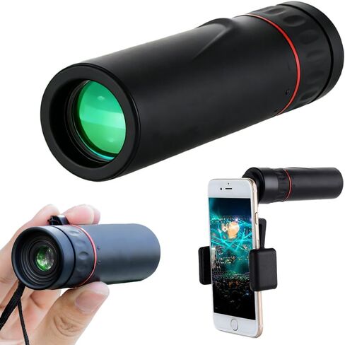 [1 High-Definition Telescope] PortableHigh-Definition Telescope, Fixed Focal Length, Suitable forOutdoor Adventures, Hunting, Travel, Concerts in Saudi Arabia