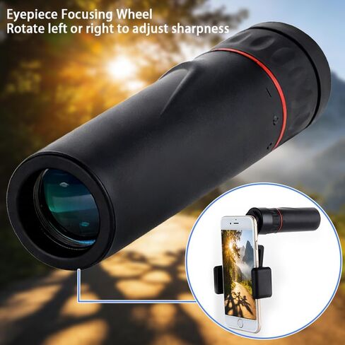 [1 High-Definition Telescope] PortableHigh-Definition Telescope, Fixed Focal Length, Suitable forOutdoor Adventures, Hunting, Travel, Concerts in Saudi Arabia