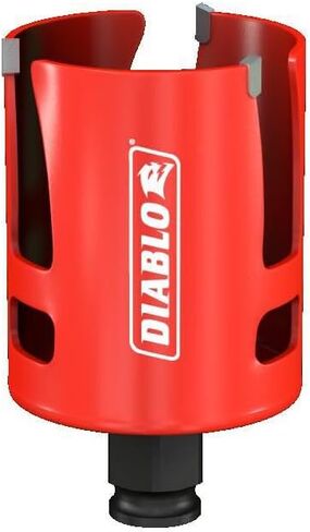 Diablo Demo Demon Carbide Teeth Rough - In Hole Saw - Compatible with SnapLock Plus Mandrel System - 2-1/4" Diameter, 2-3/8" Length - DHS2250CTR in Saudi Arabia