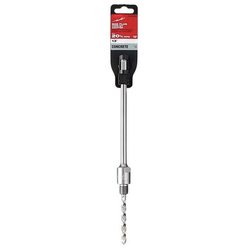 13 Inch SDS-Plus Core Bit Adapter – Compatible with Milwaukee 48-20-3582 – Threaded Two-Piece Adapter with Centering Bit for Masonry and Concrete Drilling in Saudi Arabia