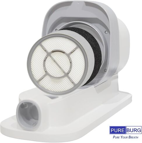 فلتر بديل PUREBURG متوافق مع مجموعة Bawetech B2 وMAS-503-PLUS-US وBuenkee Pet Grooming Kit والمكنسة الكهربائية - 2 HPEA + 4 فلتر كربون + 4 مرشحات مسبقة in Kuwait