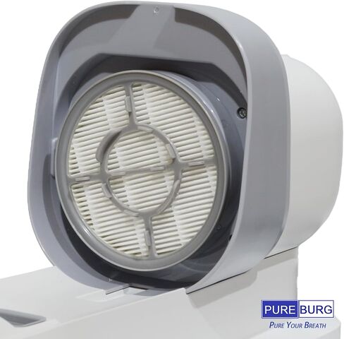 فلتر بديل PUREBURG متوافق مع مجموعة Bawetech B2 وMAS-503-PLUS-US وBuenkee Pet Grooming Kit والمكنسة الكهربائية - 2 HPEA + 4 فلتر كربون + 4 مرشحات مسبقة in Kuwait