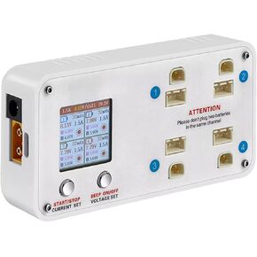 4 Port Fast Charging for 2S Batteries Featuring Storage Voltages Mode and XH2.54 BT3.0 FPV Battery Storage Charger in Saudi Arabia