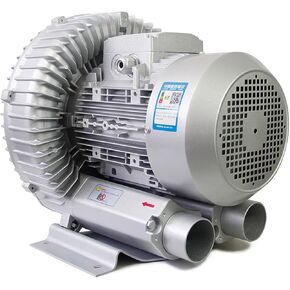 High-Pressure Regenerative Vortex Blower, Side Channel Blower, Single Phase Industrial Vacuum Pump, 110V/220V 50HZ, 180W/0.24HP, Air Blowing Solution in Kuwait