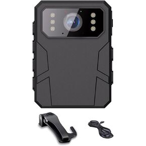 CD03 Ultra HD 4K Body Worn Camera 2.0" HD IPS Screen 120° Wide Angle Shot One-Click Alarm Design Portable Camera in Kuwait
