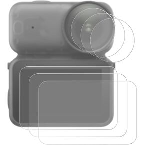 6 قطع واقيات شاشة لـ DJI Osmo Nano، طبقة مقسى وأغشية هيدروجيل مضادة للخدش فائقة الدقة مع وسادات قطنية للتنظيف، لملحقات DJI Osmo Nano in Kuwait