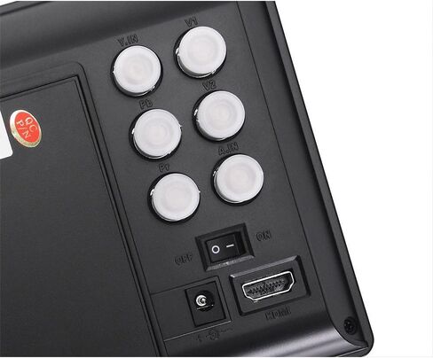 شاشة LILLIPUT 668gl-70np/h/y مقاس 7 بوصات عالية الدقة على الكاميرا لكاميرات DSLR + حامل الحذاء + كابل Hdmi صغير + محول شاحن بطارية من Viviteq INC in Kuwait