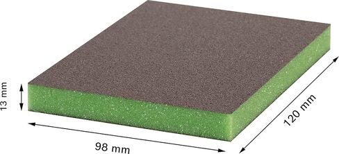 Bosch Professional 1x Expert S473 Standard Pad (للخشب الناعم، الطلاء على الخشب، 98 × 120 × 13 مم، درجة فائقة النعومة، ملحقات الصنفرة اليدوية) in Saudi Arabia