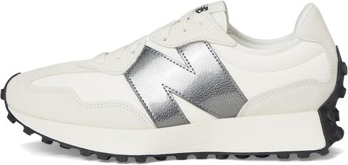 New Balance Women's 327 Sneaker, Sea Salt/Castlerock, 11.5 in Saudi Arabia