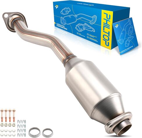 محول الحفاز الخلفي الخلفي المتساقط الخلفي المتوافق مع Toyota RAV4 2.5L 2009-2012 ، RAV4 2.4L 2006 2007 2008 KITTER DIRECTION-FIT CANVELTER KIT 16432 ، 642237 ، 40787 (EPA CONCING) in Saudi Arabia