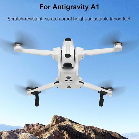معدات الهبوط لـ AntigravityA1، ارتفاع الدعامة لزيادة أرجل الحامل ثلاثي القوائم لحماية Gimbal كتيفة ثابتة لدعم الساق لـ AntigravityA1 in Kuwait