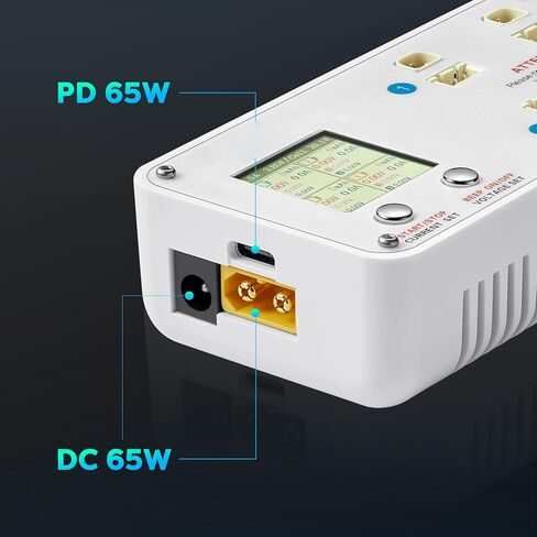 4 Port Fast Charging for 2S Batteries Featuring Storage Voltages Mode and XH2.54 BT3.0 FPV Battery Storage Charger in Saudi Arabia