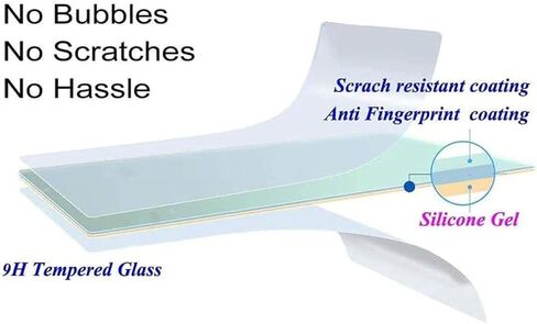 PCTC 3 Packs SX740 HS SX730 Screen Protector Compatible with Canon PowerShot SX730 HS/SX740 HS Camera,0.3mm Tempered Glass Film 9H Hardness in Saudi Arabia