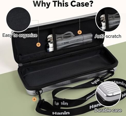 HPRT Portable Printer Wireless White& Printer Case for MT610 in Saudi Arabia