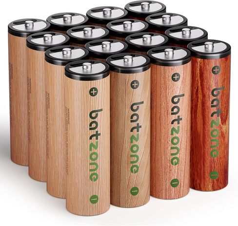Rechargeable AA Batteries, Lithium Batteries AA Long Lasting 1000+ Cycles, 3071mWh 1.5V AA Batteries for Toys, Smart Door Lock, Flashlight, Blink Cameras (4 Pack) in Saudi Arabia