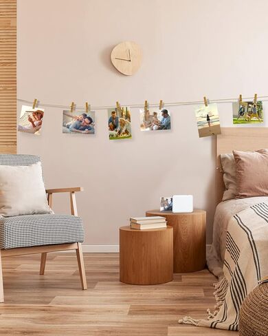 طابعة صور لاسلكية ZJX 3x3 للهواتف الذكية، طابعة صور محمولة مع اتصال بلوتوث، 4 تمريرات، بدون حبر، بحجم الجيب، 3x3 بوصة in Kuwait