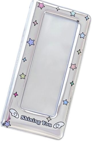 Stylish Photo Card Holders Binder with Sweet Colorful Star Pattern Photobooth Frame Album for Photo Strips in Saudi Arabia
