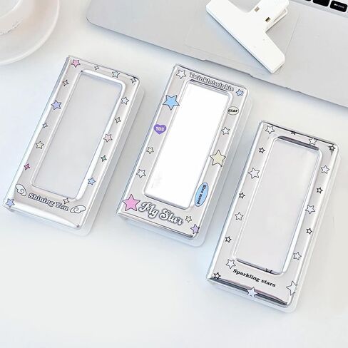 Stylish Photo Card Holders Binder with Sweet Colorful Star Pattern Photobooth Frame Album for Photo Strips in Saudi Arabia