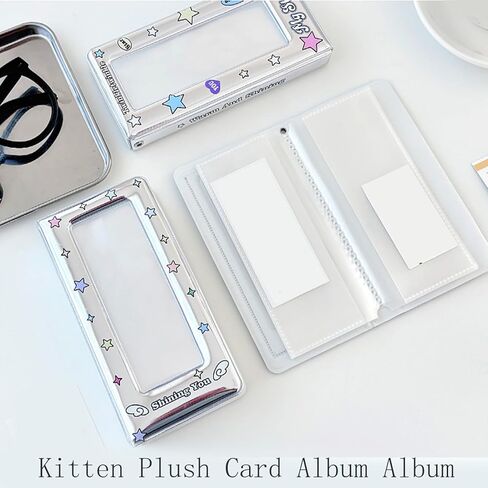 Stylish Photo Card Holders Binder with Sweet Colorful Star Pattern Photobooth Frame Album for Photo Strips in Saudi Arabia