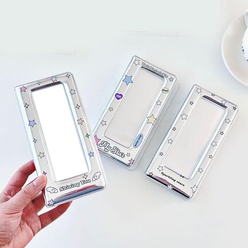 Stylish Photo Card Holders Binder with Sweet Colorful Star Pattern Photobooth Frame Album for Photo Strips in Saudi Arabia