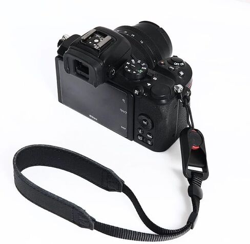 YUJA Quick-Release Wrist Strap for Camera, Secure Anti-Drop Leather Hand Grip Compatible with Sony, Canon, Fujifilm, GoPro in Saudi Arabia
