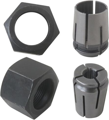 1/2-Inch Router Collet and 1/4-Inch Adapter Pair – Part #2610906284 and #2610906283 Fit for MRP23EV, for Dewalt Variable Speed Routers in Saudi Arabia