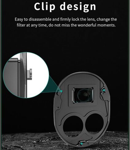 Wide Angle Conversion Lens for DJI Mavic 4 Pro - 110° FOV Metal Optical Adapter Multi-Coating (72° to 110° Expansion) in Saudi Arabia
