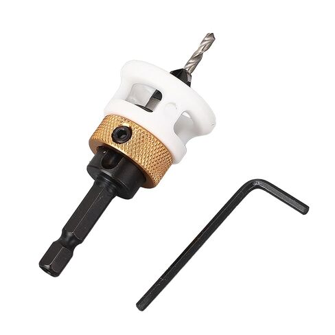 Adjustable Countersink Bit, M2 HSS Tungsten Steel Alloy Cutting, Woodworking Metalworking Construction, for Use with Screws and Machine Screws in Saudi Arabia