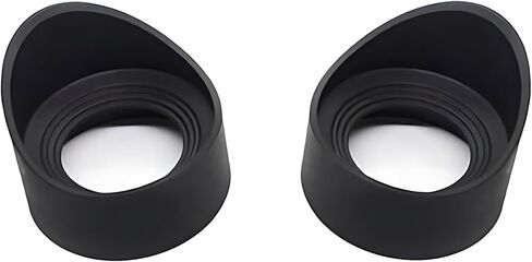 1 Pair Binocular Eye Cup, 42-46mm Eyepiece Shield Rubber Eye Guards Microscope Eyepiece Covers in Saudi Arabia