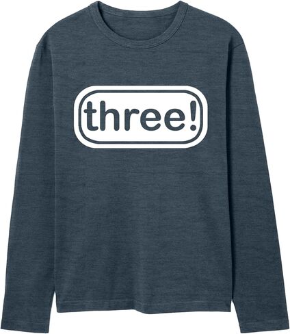 لالو ولونا ثلاثة! عيد ميلاد ثالث تي شيرت بوي 3 سنوات طفل طفل ملابس طفل/هدية تي شيرت in Kuwait