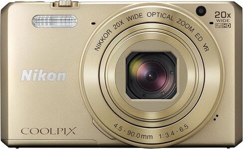 كاميرا نيكون COOLPIX S7000 الرقمية مع زووم بصري 20x وواي فاي مدمج in Kuwait