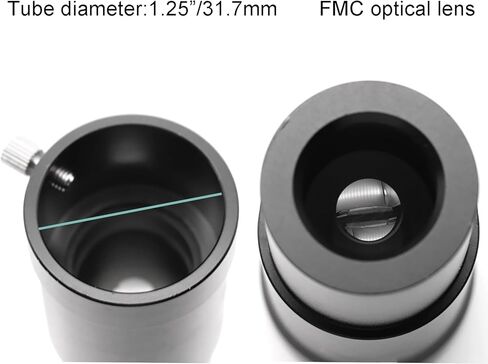 5X Barlow Lens 1.25 Inch Metal Full Multi-Coated Telescope Accessory with M42 Thread for Telescope Eyepiece and Camera Connection in Saudi Arabia