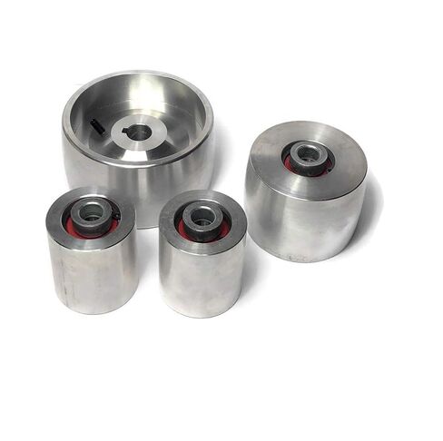 مجموعة عجلات مطحنة الحزام 2 × 72 بوصة لمطحنة السكاكين 4 بوصة محرك 5/8 بوصة تتحمل 3 بوصة مسار 2 بوصة وسيط (4 بوصة 5/8-3 بوصة - 2 بوصة) in Kuwait