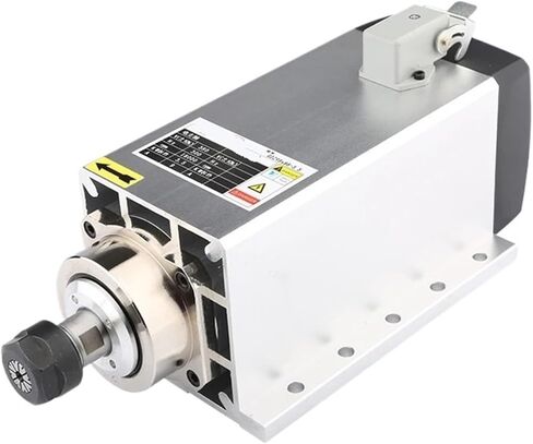 Air-cooled spindle motor 3.5kw ER20 CNC square 220V 380V(3.5kw ER20 220V) in Saudi Arabia