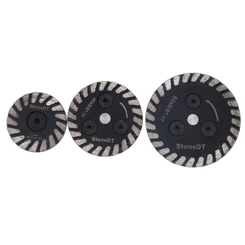 Diamond Mini Saw Blade for Concrete Marble Granite Stone Carving, Engraving Cutting Disc with RemovabIe 5/8’’-11 FIange, 30/40/50mm, 3PCS in Kuwait