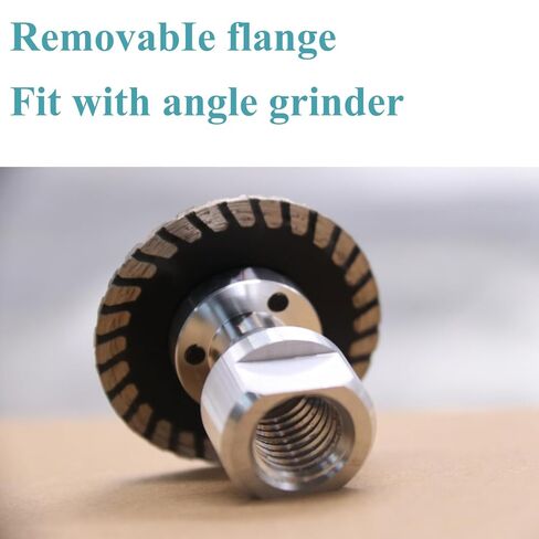 Diamond Mini Saw Blade for Concrete Marble Granite Stone Carving, Engraving Cutting Disc with RemovabIe 5/8’’-11 FIange, 30/40/50mm, 3PCS in Kuwait
