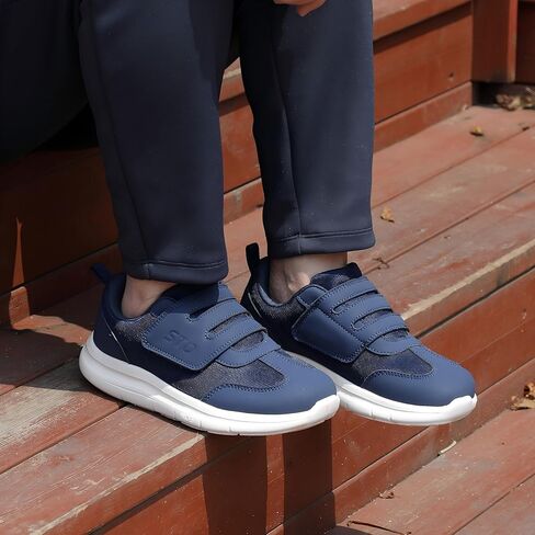 Wide Shoes Women | Hook and Loop Orthopedic Walking Shoe for Diabetic, Bunions, Plantar Fasciitis, Hammertoes, Swollen Feet, Seniors in Saudi Arabia