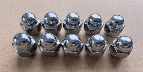 5PCS M12-1.5 Wheel Lug Nuts 52950-14140 52950-M1000 Compatible with Select Hyundai Tucson Santa Fe Accent Elentra Sonata Veloster Kia Rio Forte NIRO Soul Optima Models in Saudi Arabia