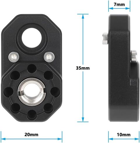محول ملحقات CAMVATE 1/4"-20 إلى 3/8"-16 لشاشات SmallHD-3792 in Kuwait