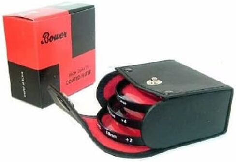 Bower CUS55 55MM Digital Macro Filter Set (+1 +2 +4) in Saudi Arabia