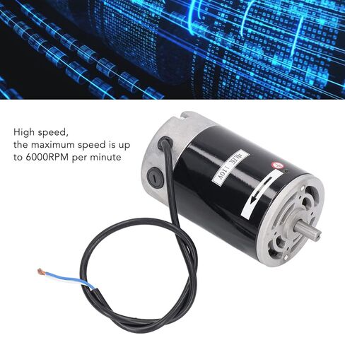 Mini Lathe Motor, 550W Large Power, Maximum Speed 6000RPM Per Minute Large Torsion Low Noise Stable Drive Iron Lathe Machine Motor, for 7x14 CJ18A Lathes(110V) in Saudi Arabia
