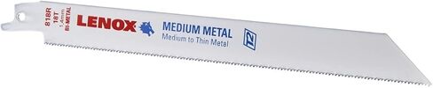 Lenox 20578-818R 5 Pack 8" 18 TPI Heavy Gauge Metal Reciprocating Blades in Saudi Arabia